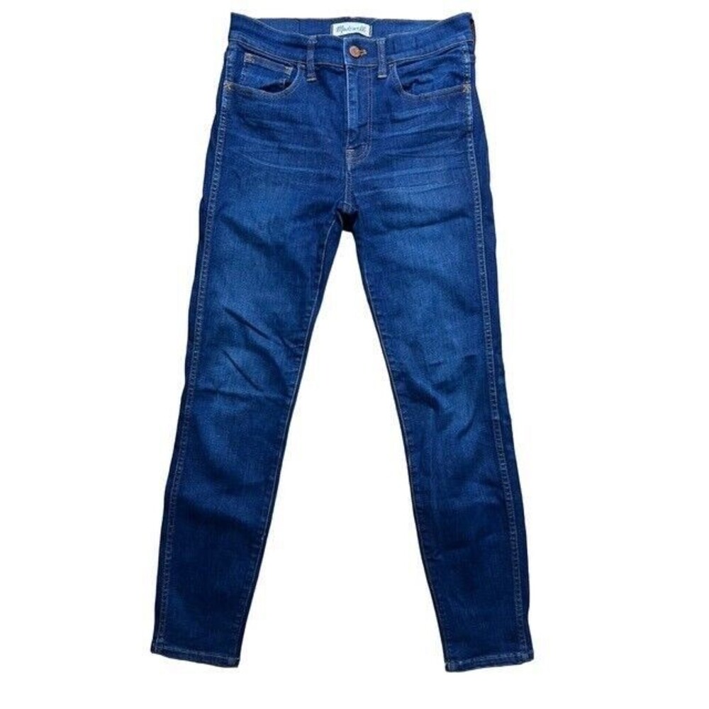 Madewell Women's High Riser Skinny Skinny Jeans in Atlantic 70's Vibe Size 27